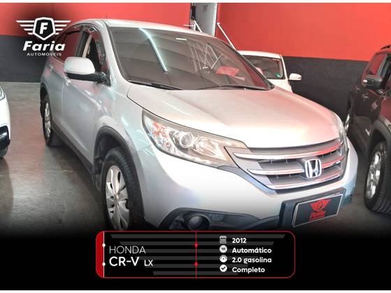 HONDA CRV 2.0 LX 4X2 16V GASOLINA 4P AUTOMÁTICO HONDA CRV 2.0 LX 4X2 16V GASOLINA 4P AUTOMÁTICO